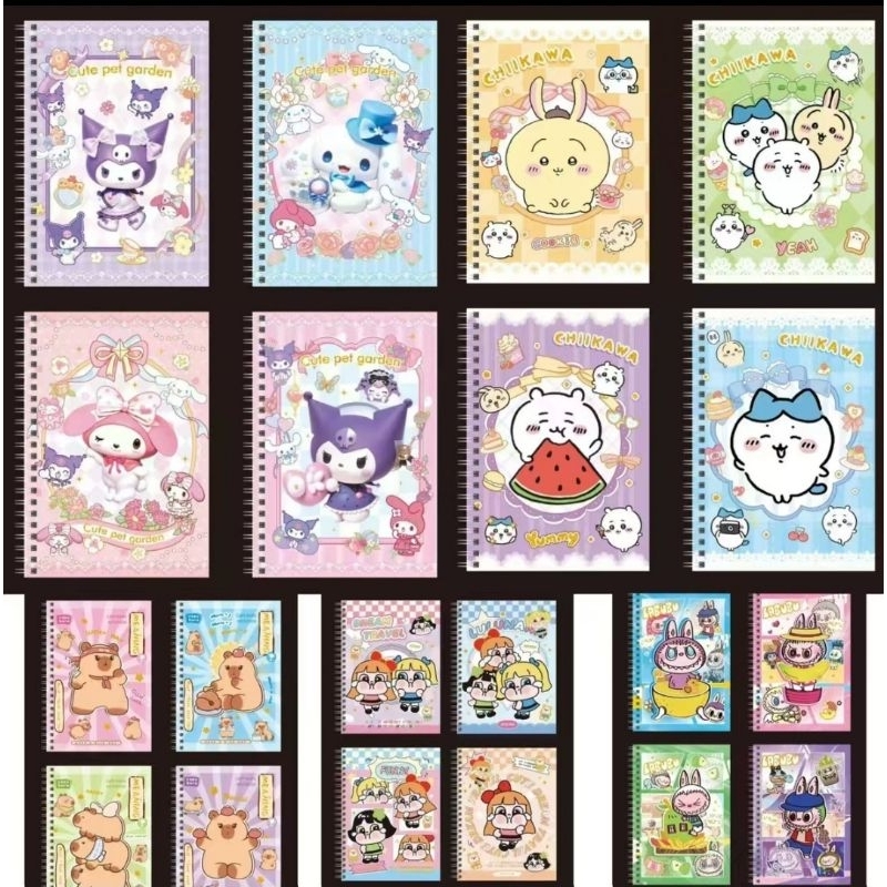 

[ULTRATOYS] BUKU/NOTE A5 LABUBU CAPYBARA PPG