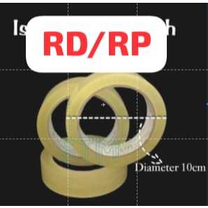 

isolasi/selotip daimaru 1inch=24mm 72Y Bening/solasi lakban tape clear - STM 1Inch
