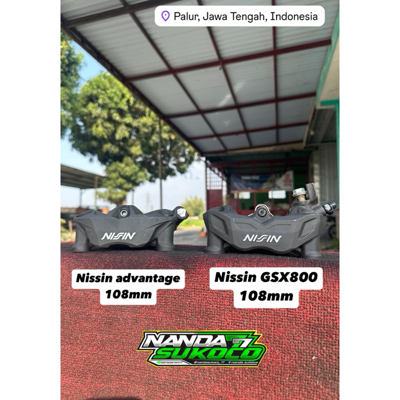 kaliper nissin advantage 108mm