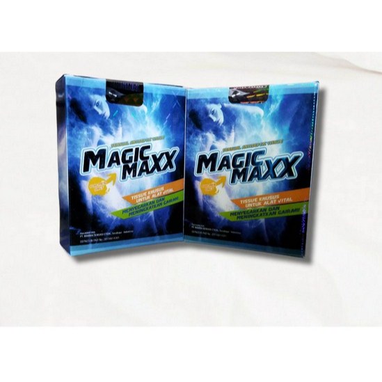 Tisu Magic Max Tisu Antiseptik Khusus Pria Original