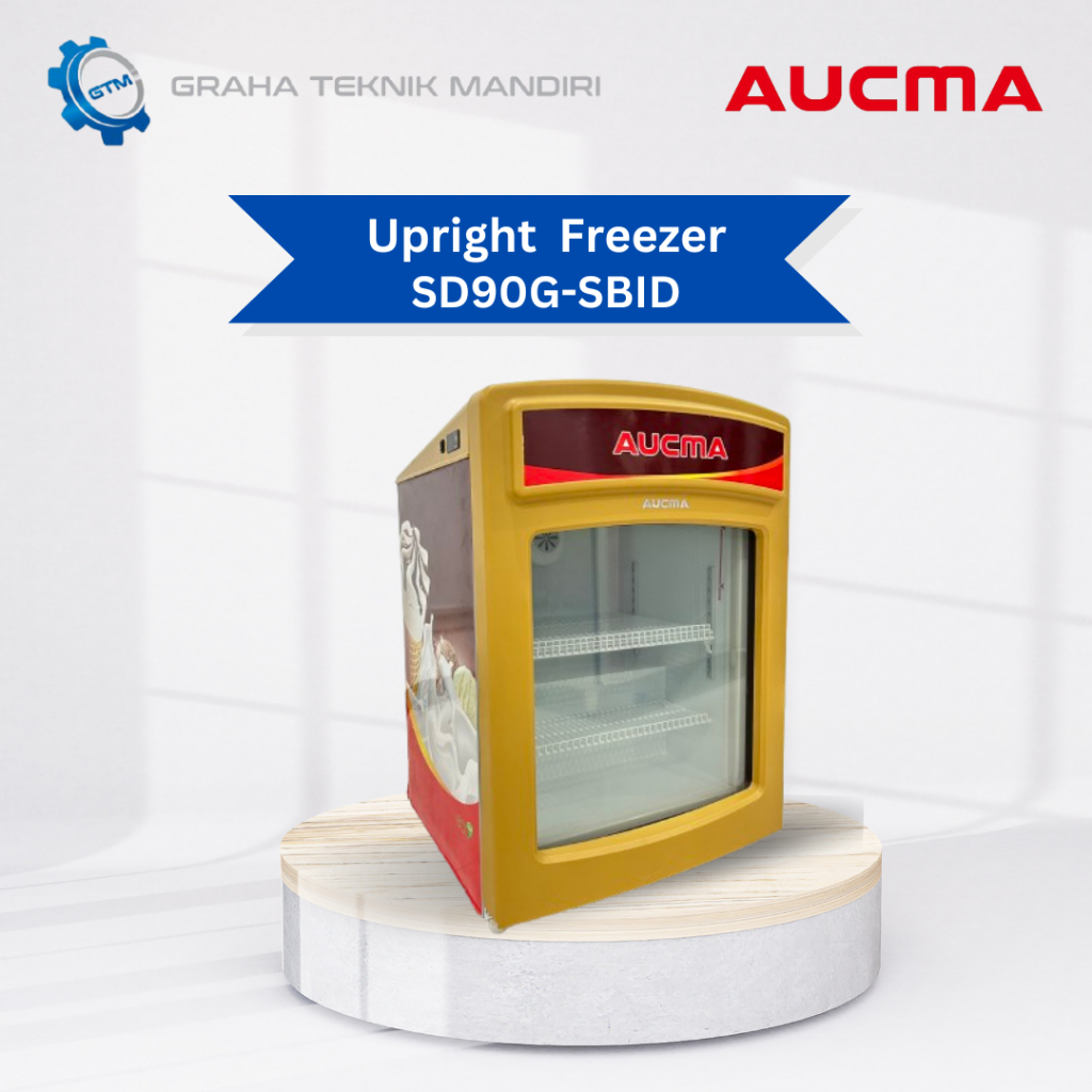 AUCMA Upright Freezer SD90G-SBID (SHOW UNIT)