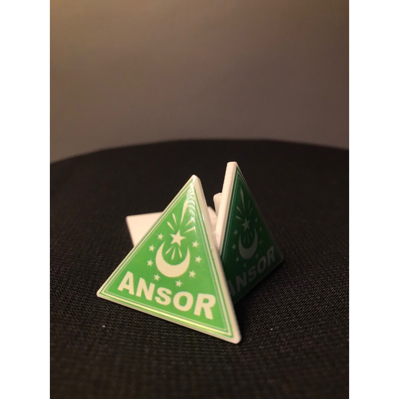PIN ANSOR, bahan akrilik