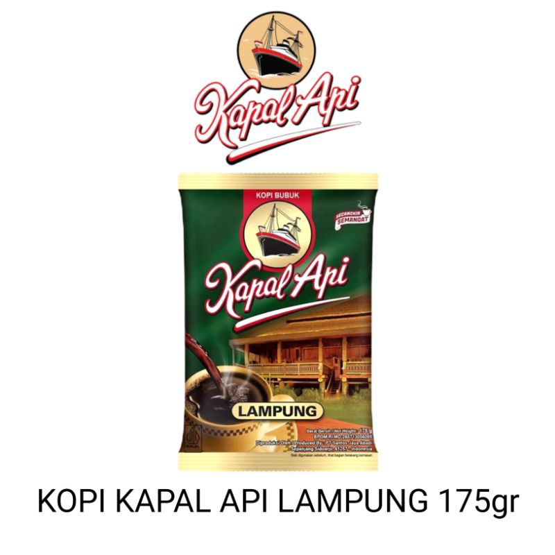 

Kopi Kapal Api Lampung 175 gr