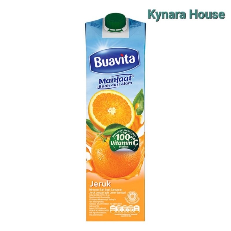 

Buavita Jus Buah Asli 1 Liter