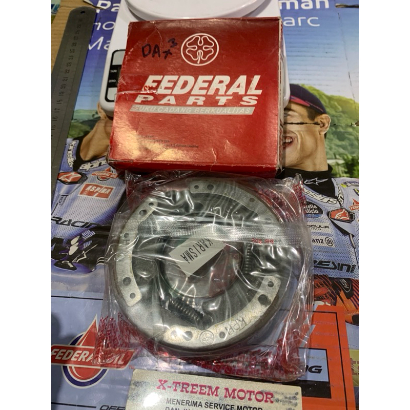 kampas ganda only kharisma,x,supra x 125 federal (kampas ganda only)