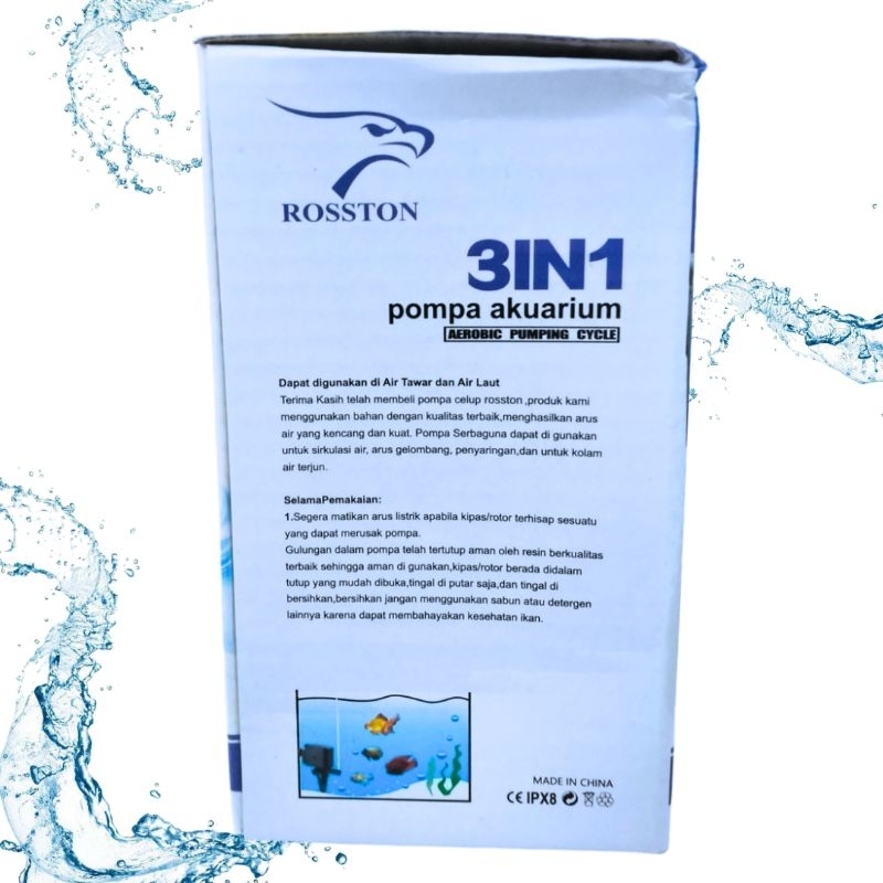 Pompa Aquarium ROSSTON SP / RS 2600