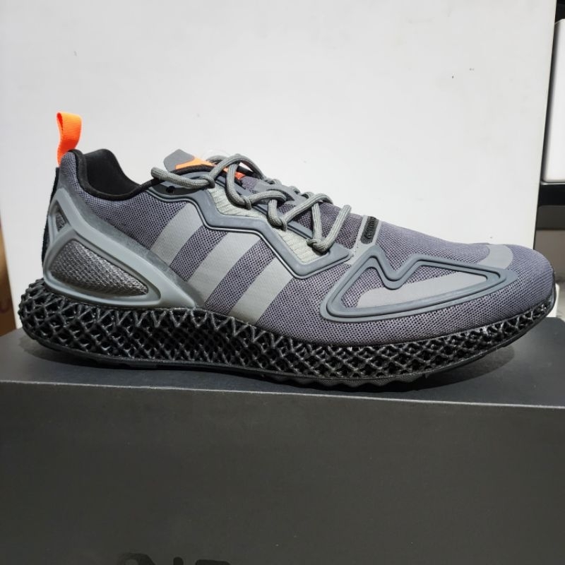 sepatu Adidas ZX 2K 4D Grey Original no. 43