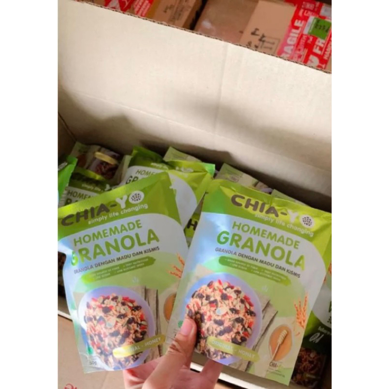 

CHIA-YO GRANOLA MAKANAN SEHAT 50g