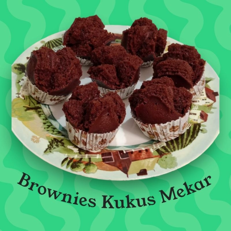 

Brownies Coklat Kukus Mekar