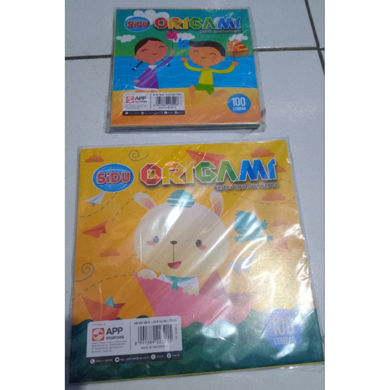 

SIDU ORIGAMI 100 lembar