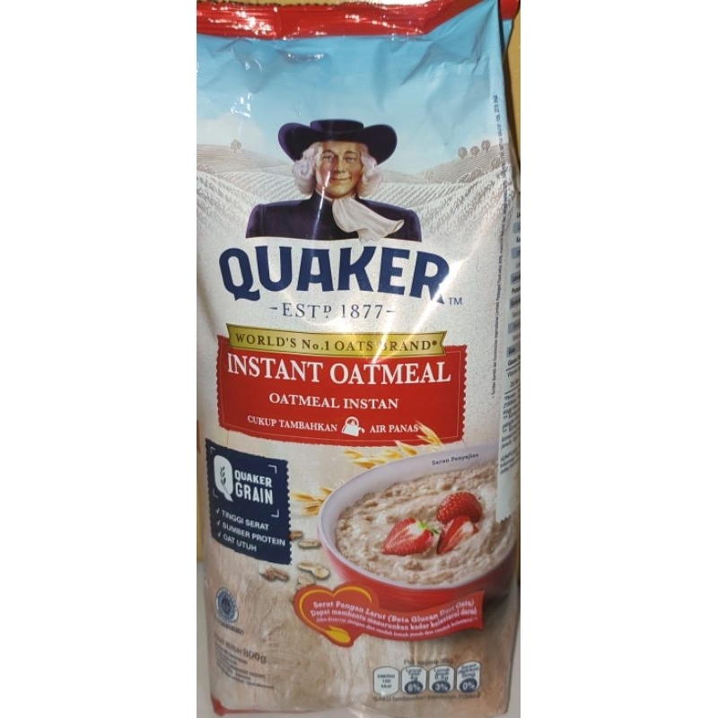 

Quaker Instant Oatmeal 800gr