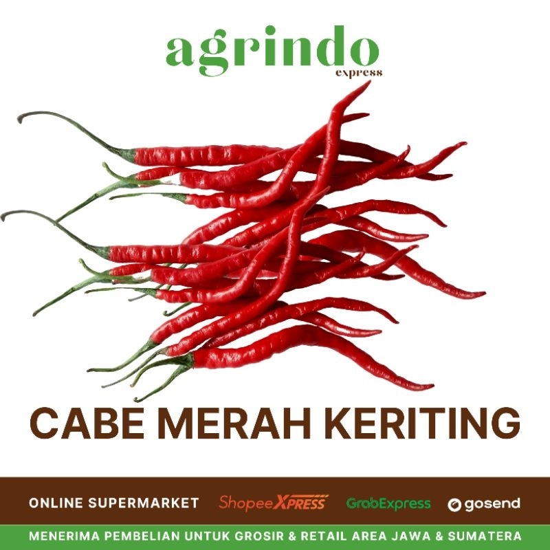 

Cabe Merah Keriting 200 gr