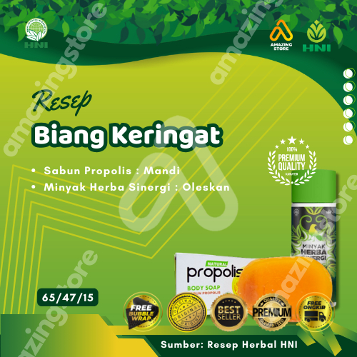 Resep Herbal HNI HPAI || Resep MHS Solusi Untuk Biang Keringat, Bidai Tulang Kering, Dan Botak