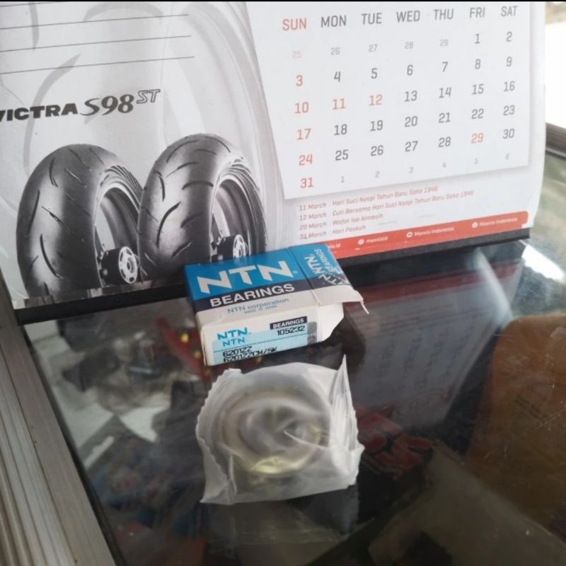 bearing klahar bantalan roda 6201 ntn japan
