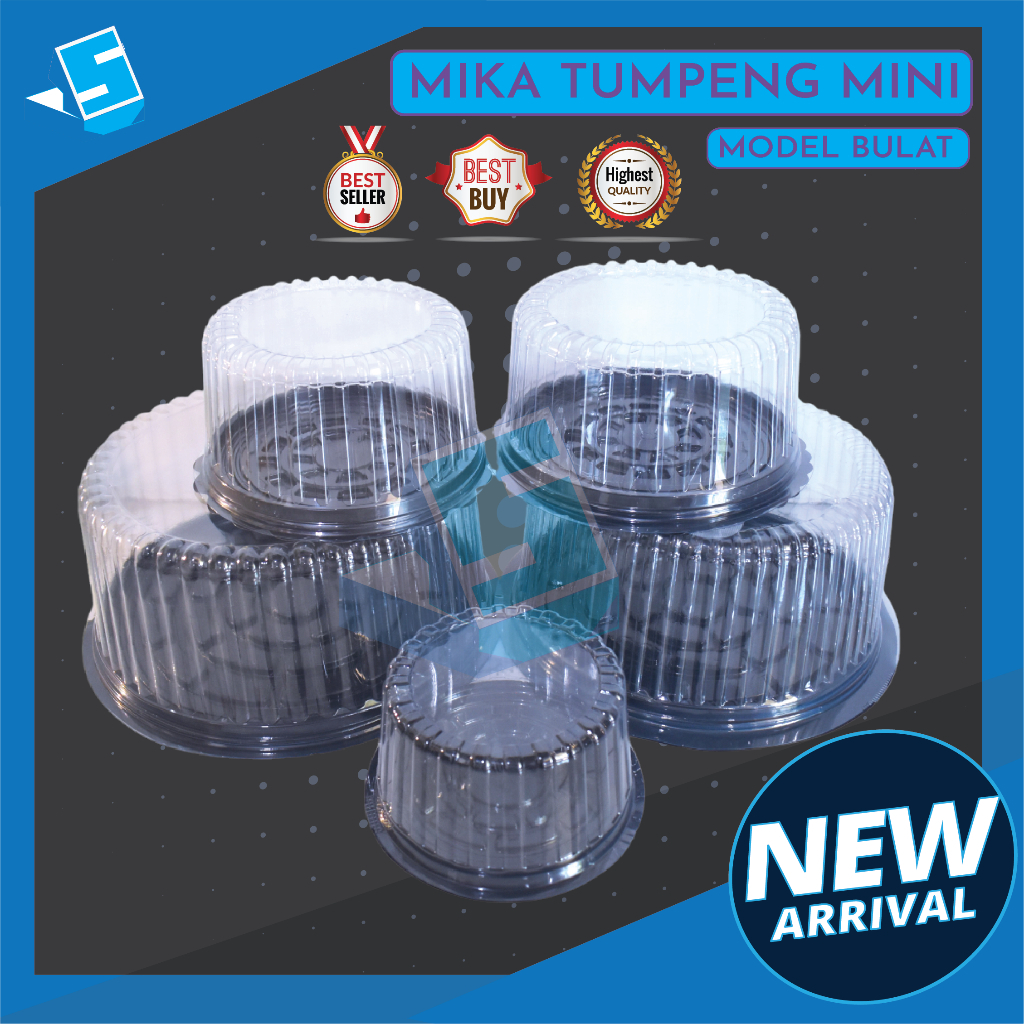 Mika Tumini Bulat / Mika Kue Tumini CT Tumpeng Mini Bulat Coklat / Tumini All Varian / Mika LuX