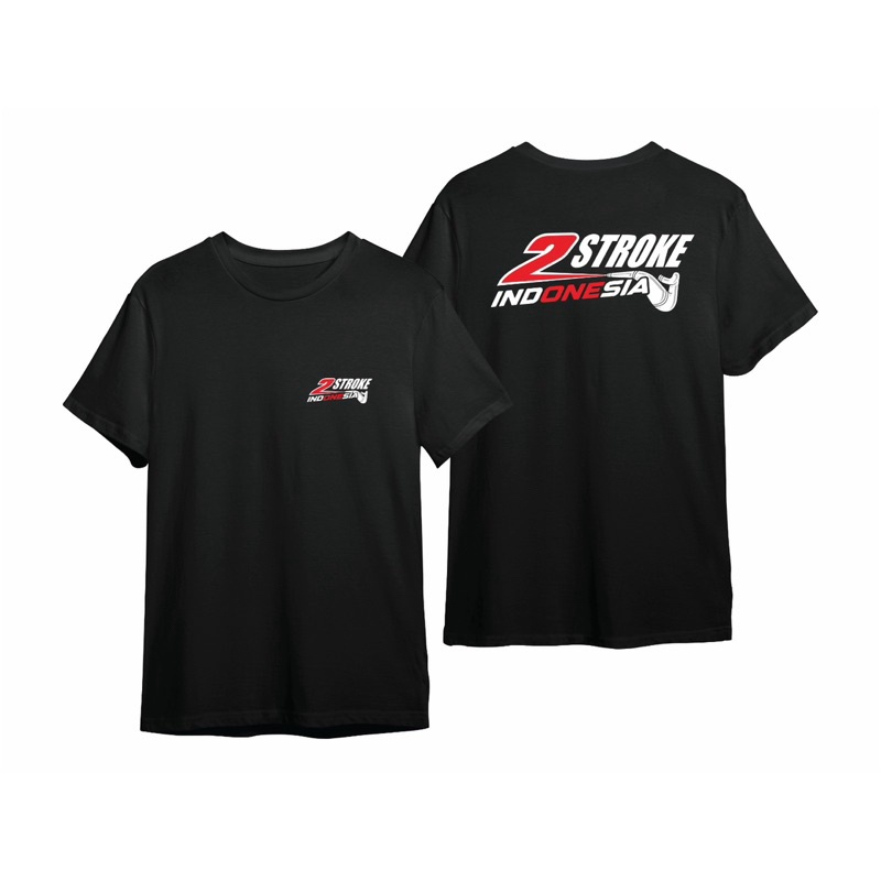 Tshirt Kaos 2Stroke Indonesia Two stroke dua tak indonesia