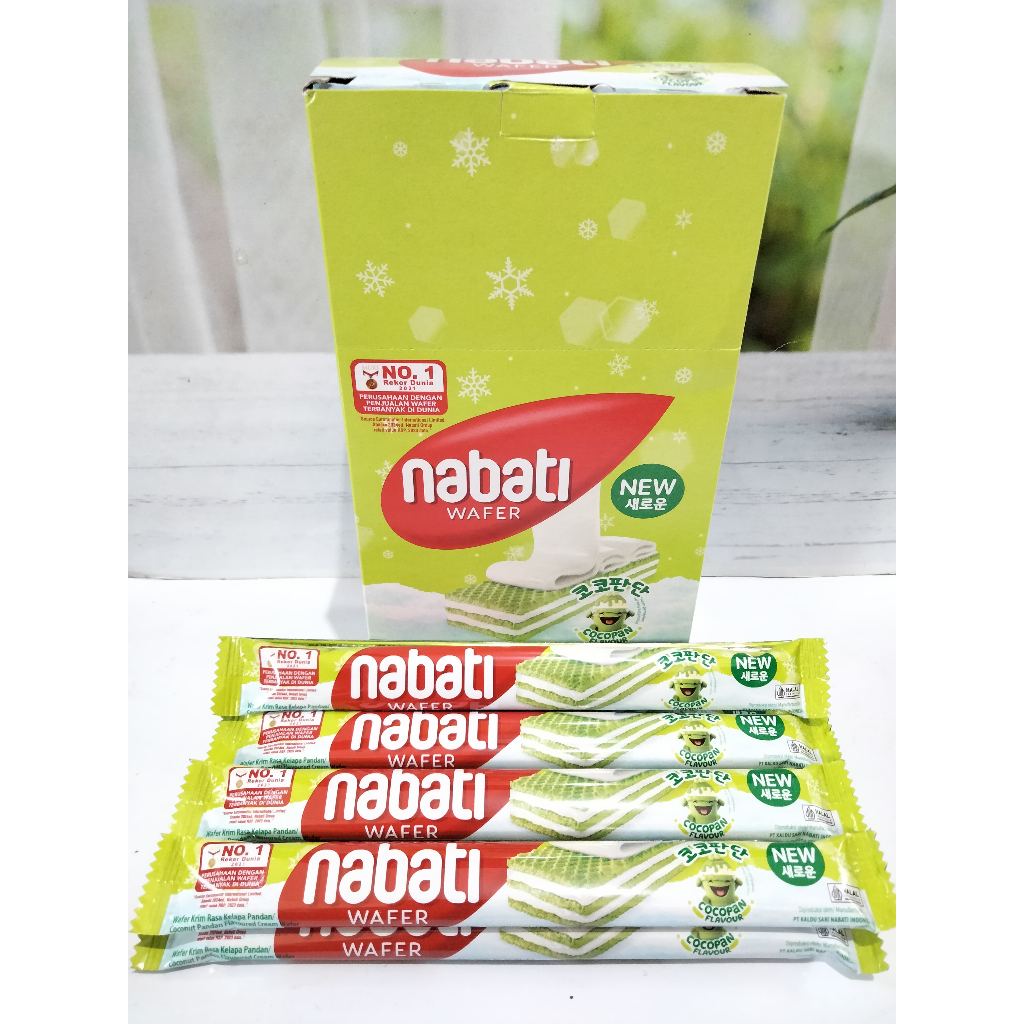 

NABATI WAFER 500 1 BOX ISI 20