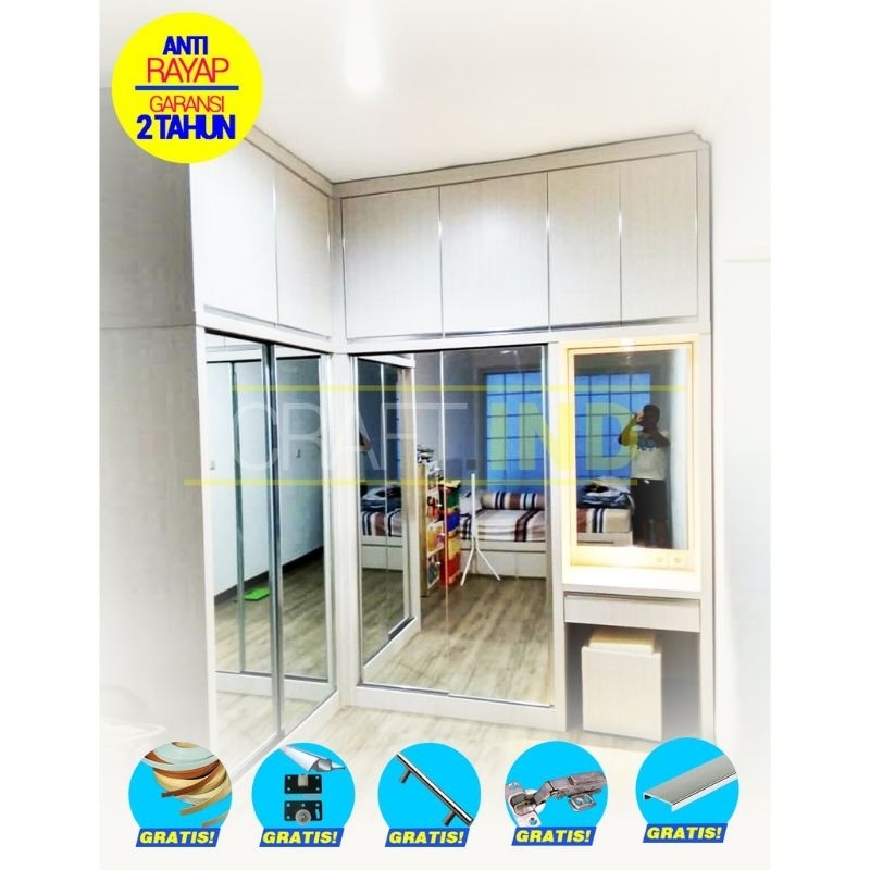 CUSTOM FURNITURE | KITCHEN SET | FURNITURE APARTEMEN | LEMARI MINIMALIS | FURNITURE CUSTOM | FURNITU