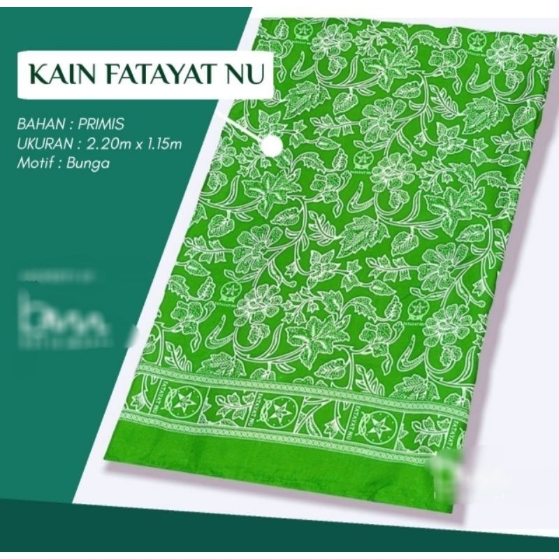 KAIN BATIK FATAYAT NU, KATUN. SERAGAM NASIONAL