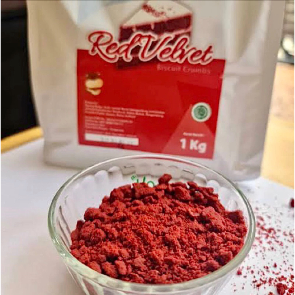 

Bureo Cookie Crumb / Remahan Biskuit Red Velvet Topping 1 kg