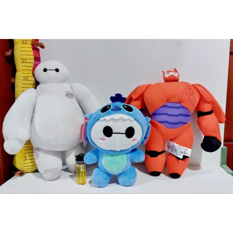 Koleksi Boneka Superhero Big Hero Baymax kostum ori Disney