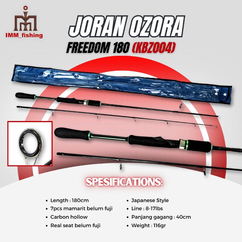 JORAN OZORA FREEDOM | Tongkat Pancing | Fishing Rod