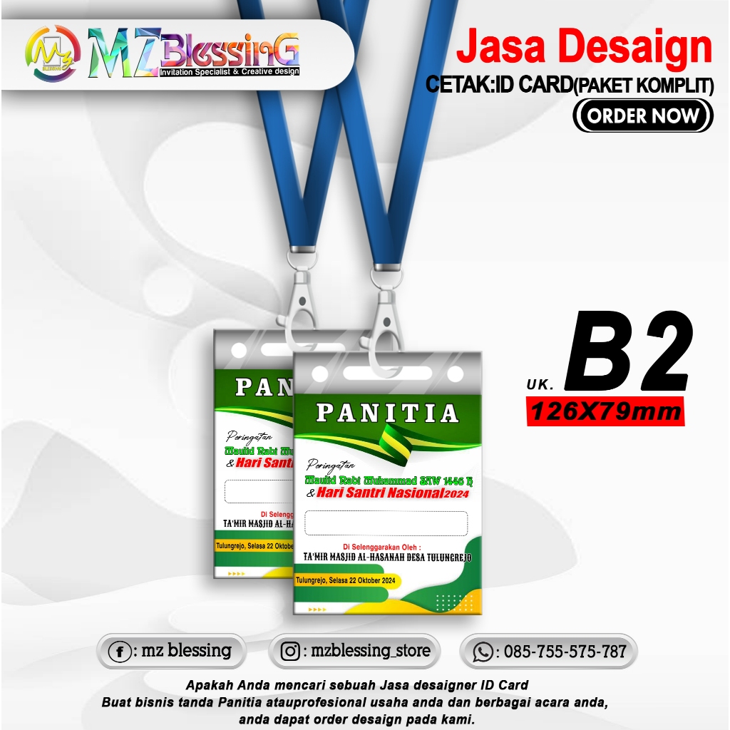 

Name tag id co card lengkap custom+pouch mika/laminating(PAKET KOMPLIT)