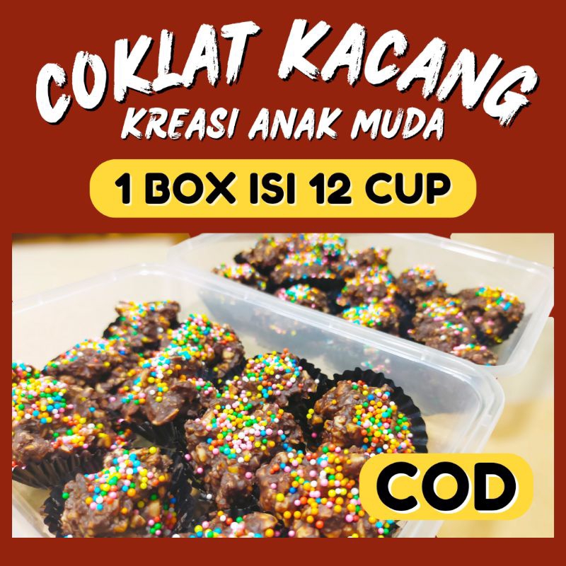 

Coklat Kacang Sprinkle (1 Box Isi 12 Cup)
