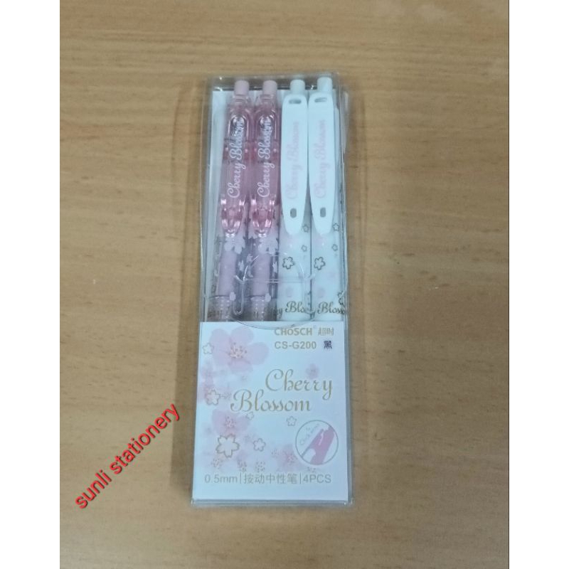

PULPEN GEL CETAK CETEK/GELPEN HITAM CHOSCH CS- G200