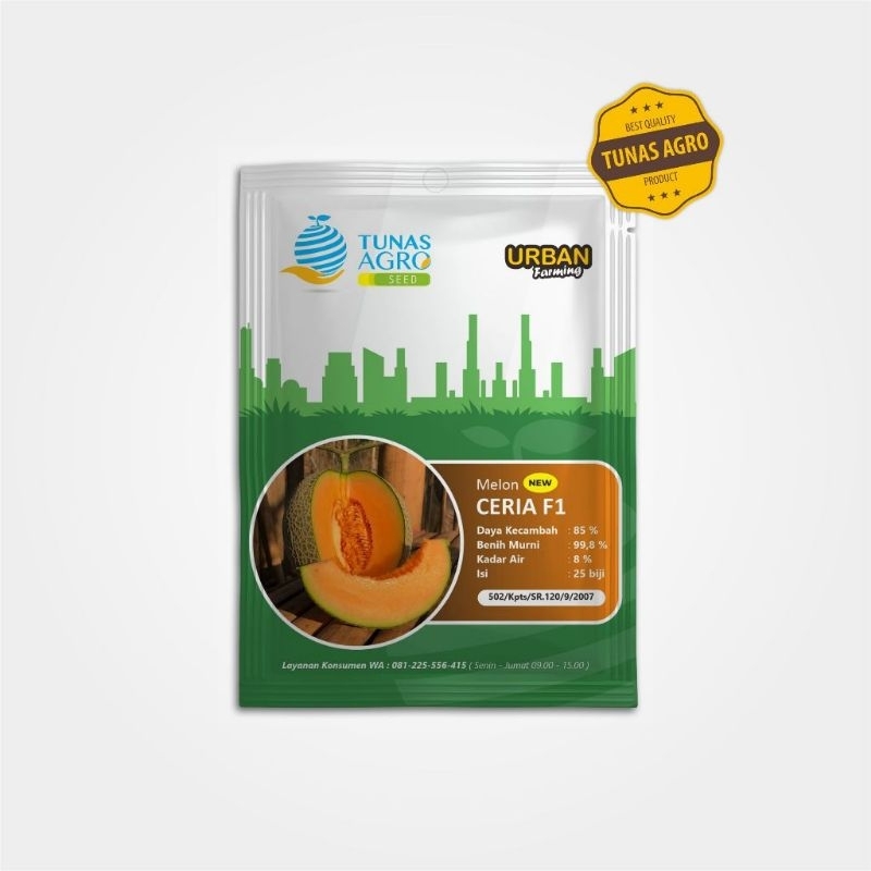 BENIH ROCK MELON NEW CERIA F1 TUNAS AGRO