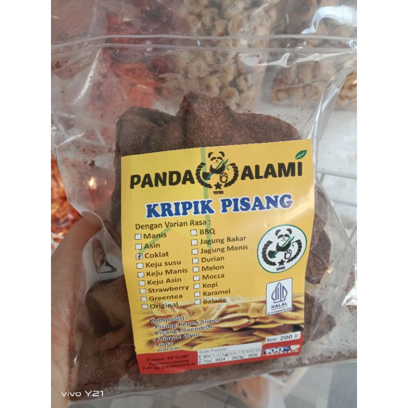 

Keripik Pisang Khas Lampung Rasa Coklat Melimpah