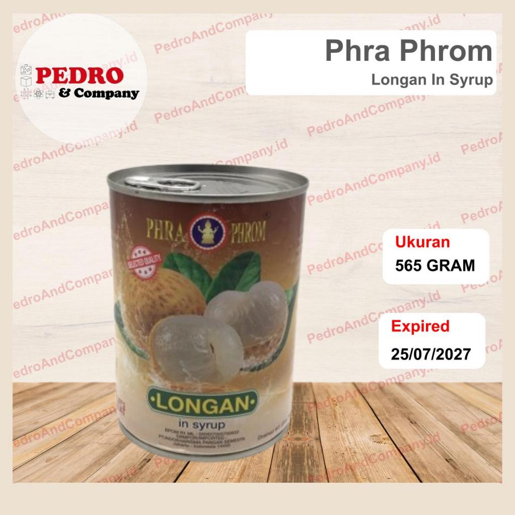 

Phra Phrom LONGAN in syrup 565 gram buah longan dalam sirup