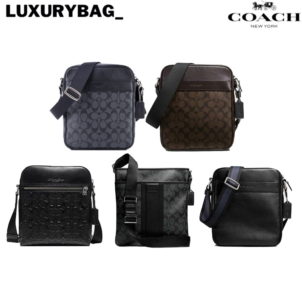 F54788 F73338 F54782 71131 CH Men Bag Litchi Textured Head Cowhide Shoulder Bag Crossbody Slingbag 1