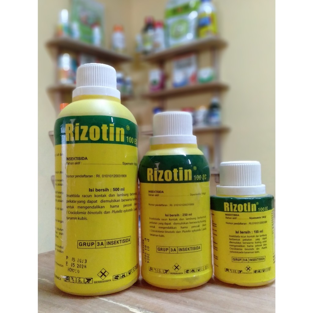 RIZOTIN 100 EC Anti Hama - Pembasmi Hama pada Tanaman