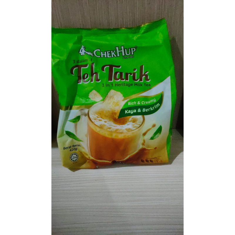 

teh tarik chek hup ori 100% murah.
