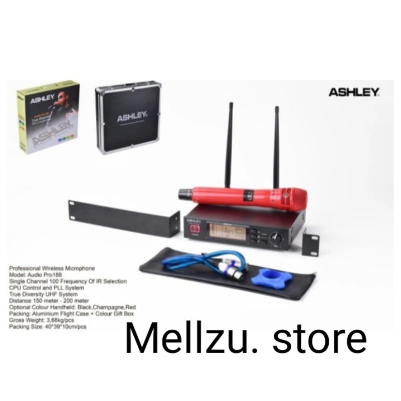Mic Wireless Ashley Audio PRO188 Original Ashley PRO 188