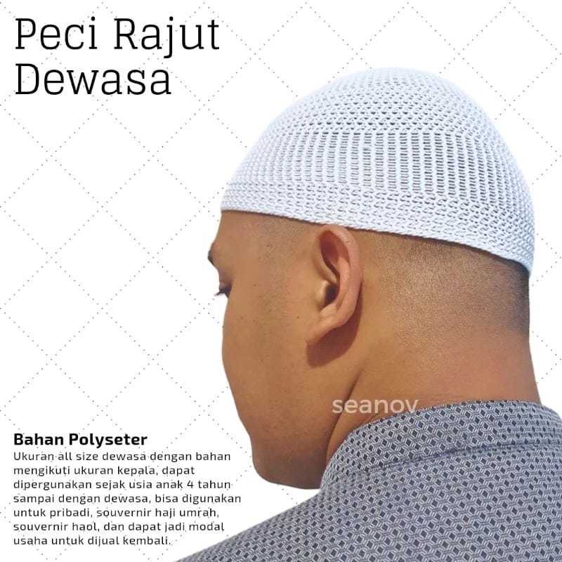 Peci Rajut Grosir / / Peci Rajut/ Peci Rajut Haji / Peci Haji / Peci Dewasa / Peci Mekah / Peci Makk