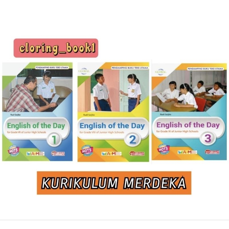 BUKU GLOBAL BAHASA INGGRIS SMP 1 2 3 KURIKULUM MERDEKA (TIGA SERANGKAI)
