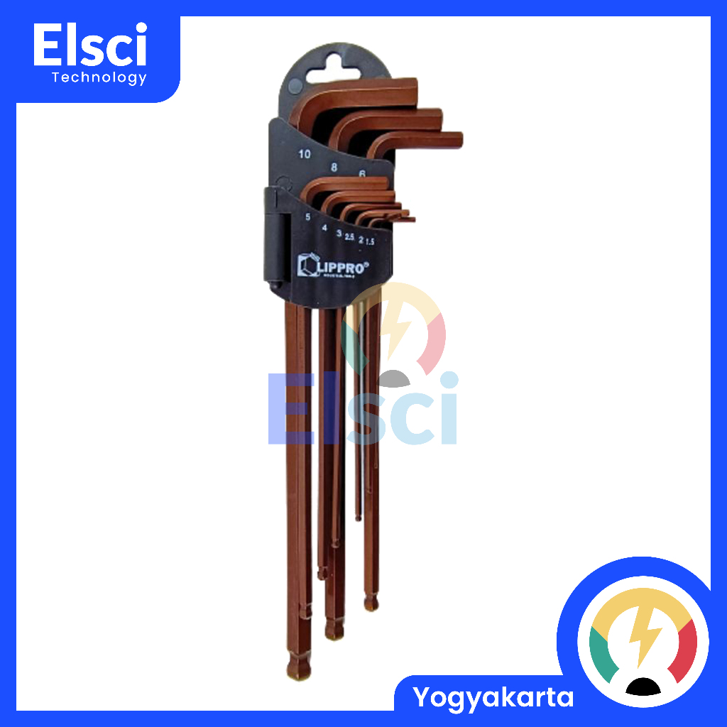 Lippro Kunci L Ballpoint Set 9pcs