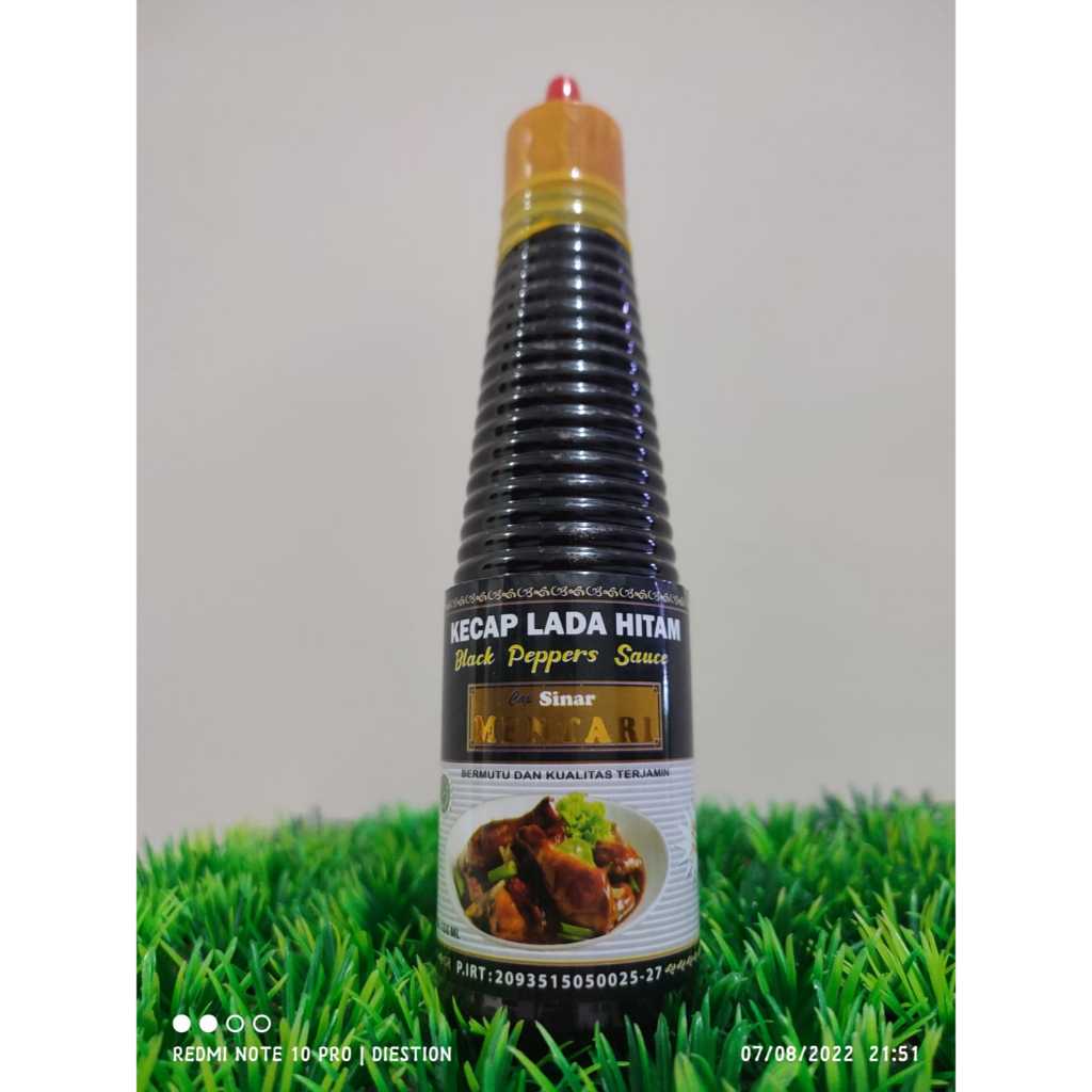 

Kecap lada hitam Sinar mentari 150ml