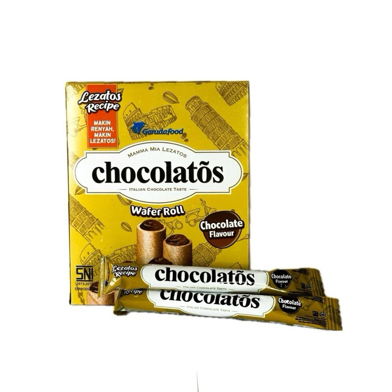 

Gery Chocolatos Wafer Roll 1 pack isi 24 pcs