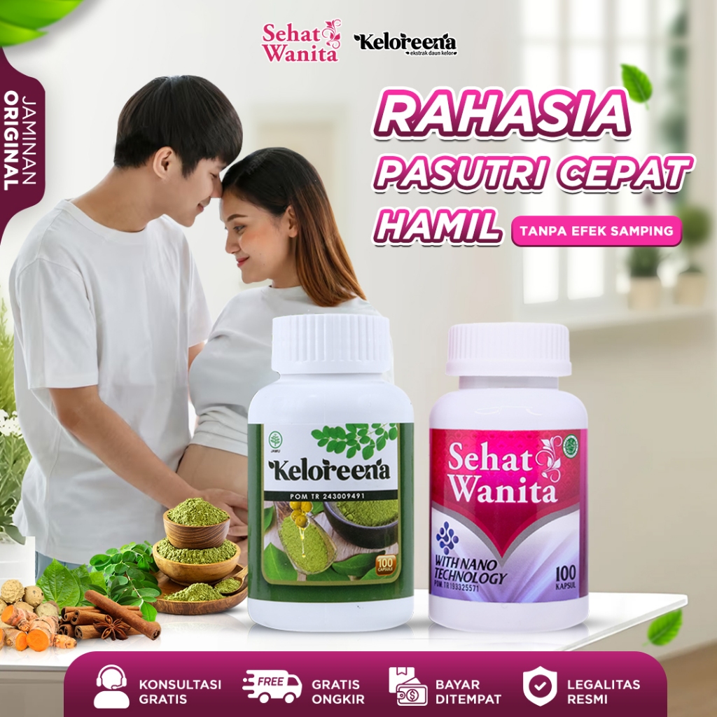 Obat Promil Program Hamil Wanita Penyubur Pengental Sperma Pria Paket Promil Suami Istri Sehat Wanit