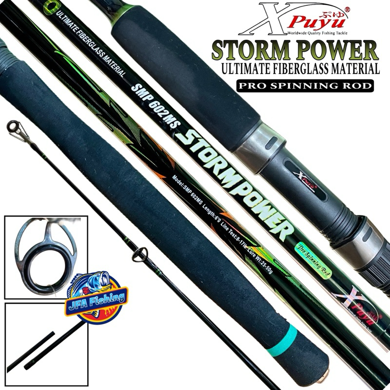 Joran Spinning Rod XPuyu STORM POWER 662/702/802