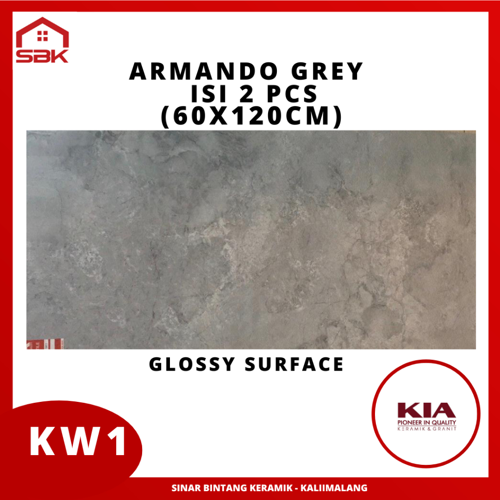 Granit Lantai 60x120 Armando Grey