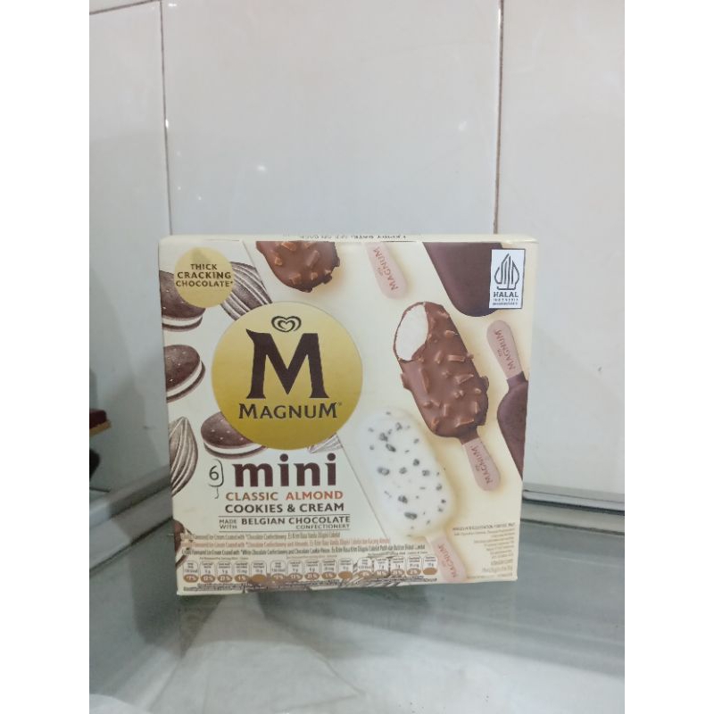 

Ice Cream Wall's Magnum Mini Mix Isi 6 Es Krim