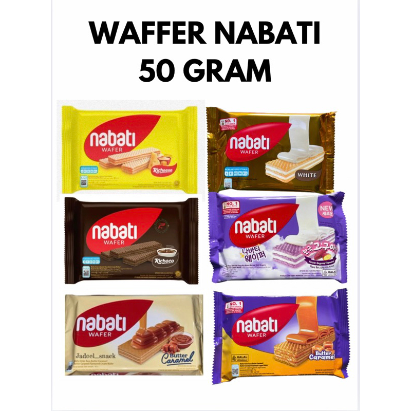 

Wafer Nabati Richeese Nabati Wafer 2000 Semua Rasa MURAH!!