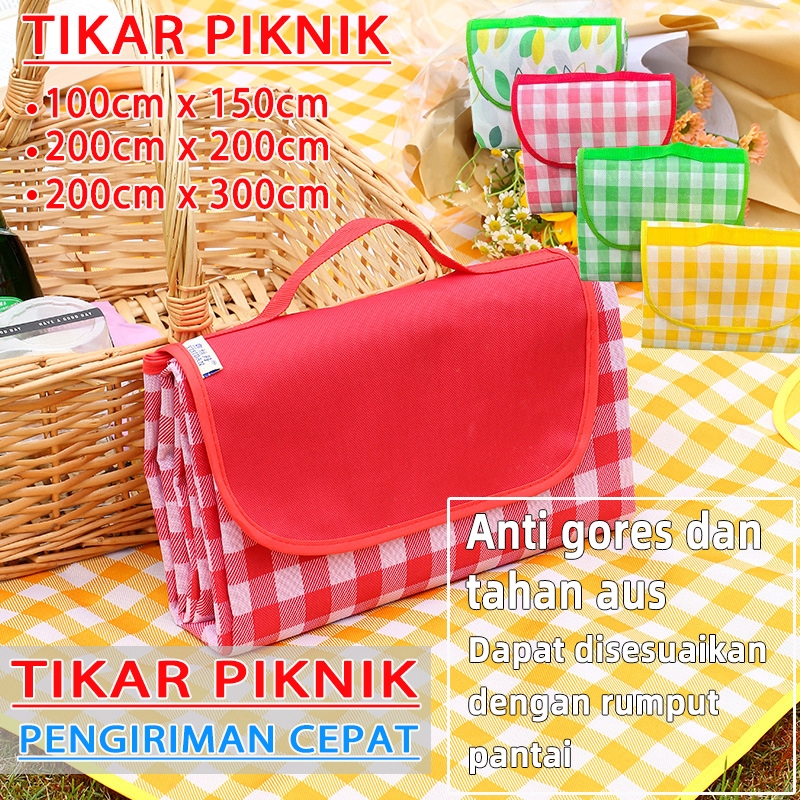 【grandmaster】tiker lipat piknik waterproof tikar piknik anti air tiker piknik waterproof tikar lipat