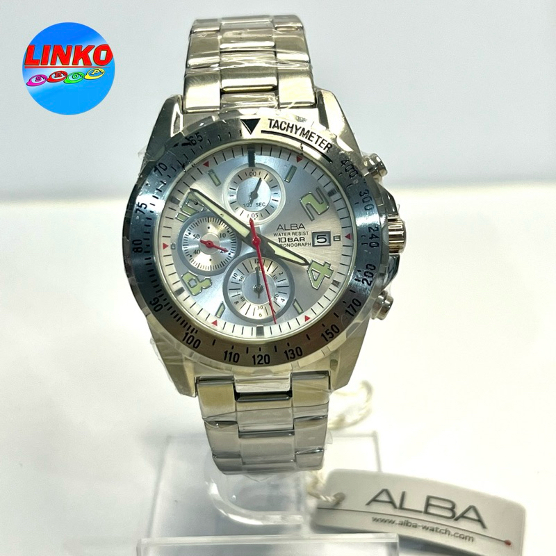 jam tangan pria ALBA original 100% chrono