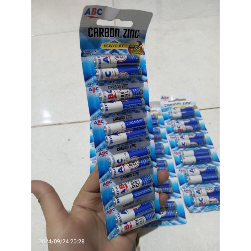 BATERAI ABC AAA BIRU / BATERAI ABC A3 BIRU