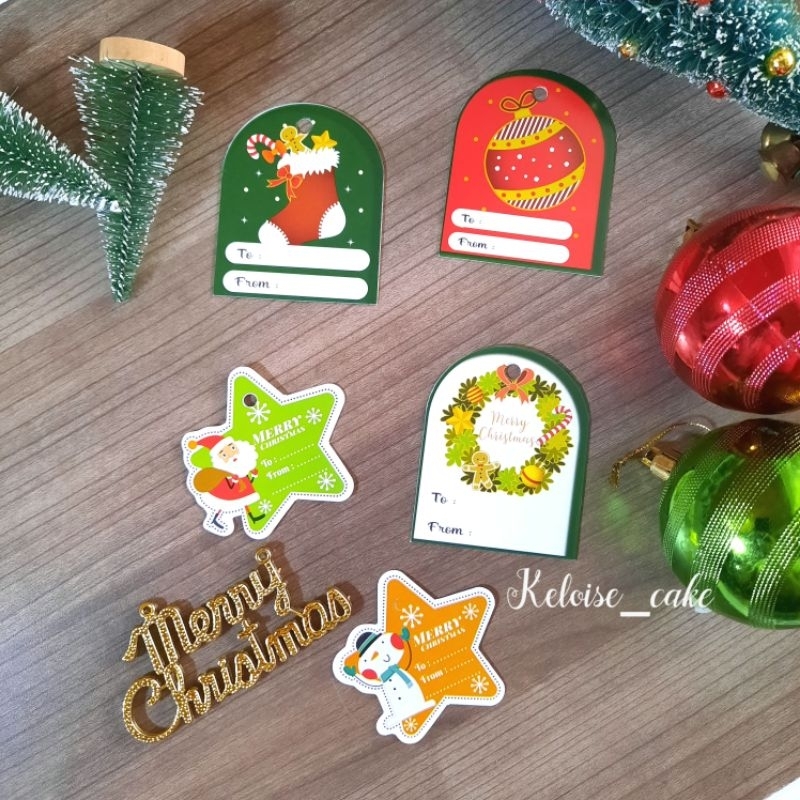 

HANG TAG CHRISTMAS/NATAL ( 1 PACK ISI 20 LEMBAR)